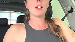 Having a Mind Blowing Orgasm in the Car Wash