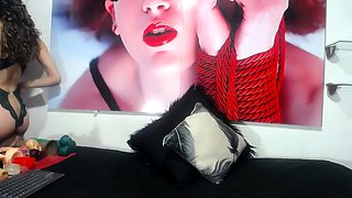Amateur Busty Brunette Masturbating