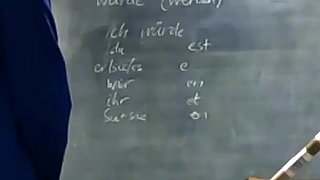 Knicker Cheat Schoolgirl Gets a Caning