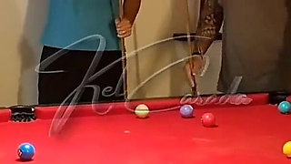 The Hot Girls Wanted to Learn How to Play Pool and Ended up Getting a Dick
