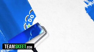 Lucy Foxx & Nicky Rebel Fuck Selina Bentz Hard - Rough Doggy Style, Deep Throat Blowjob & POV 4K