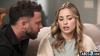 It is time for blond hair babe to say thank you