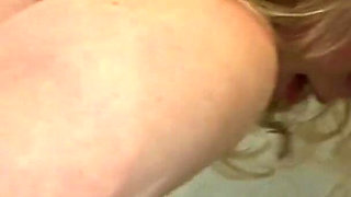 Dirty maid gets stuck