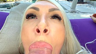 Tatted Barbie Fucks Big Cock In POV