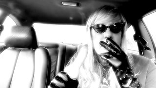 MrsRuthieRoman Smokes While Riding Huge Dildos