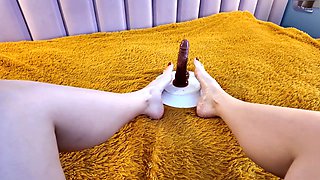 Nipple piercing, piercing, foot job