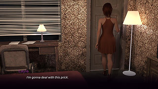 Young and Hot Waitress Dominated and Fucked by an Ugly Old Boss