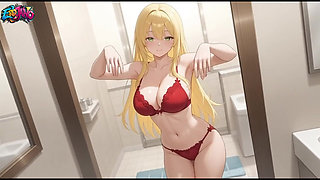 Supermarket Girl Falls in Love with Her Boss Anime Romance