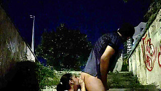 Late at Night Underpass Anal with Marina