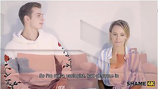 Student 18+ Knows That Doc Cant Refuse Him And Uses It For Dirty Affair