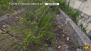 Hunt4k. crazy russian hooker doesn\u2019t care about her boyfriend and fucked a stranger in public