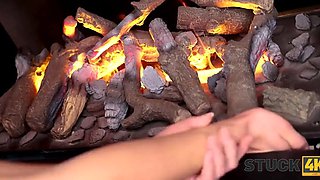Don\u2019t light the fireplace or you\u2019ll get stuck! - stuck4k