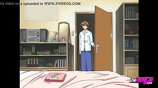 Step Mom Ties Up & Fucks Her Hard - Hentai Bondage Sex