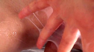 Close Up Grinding And Rubbing Virgin Dripping Creampie Slit