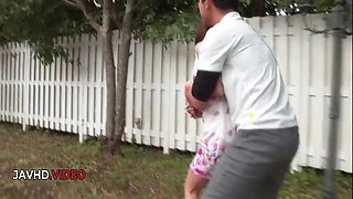 Mature Asian Kinky Outdoor Blowjob Adventure with Miu Suzuha!