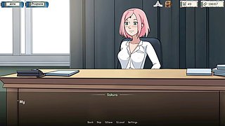 Tsunade from Naruto gets animated in this sexy hentai scene
