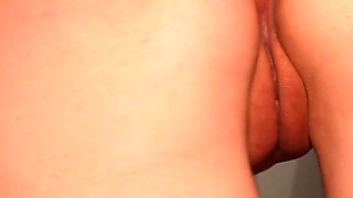 Skinny Long Legged Bitch Fucked in the Ass by Stepdad - She Cummed All Night!