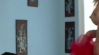 Pierced chick smashed in her ass hole