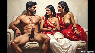 Big cock foreigner fucking indian bhabhi on his vacation