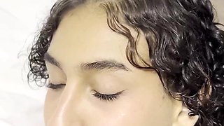 Facialized T-girl After Boink