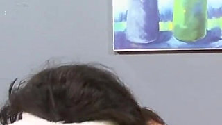 Charley titjobs and gets her pierced pussy ripped out