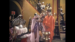 Vintage Gaping, Pussy Eating and Anal Fuck on Top of Giant Dicks