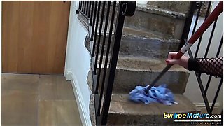 British Mature Solo Masturbation