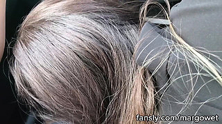 Unexpected Blowjob While Driving - She Surprised Me with Road Head and I Could Barely Keep the Car on the Road