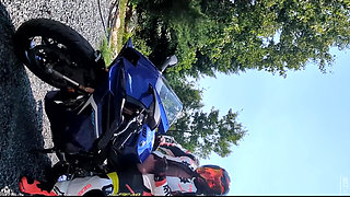 On My Sport Bike