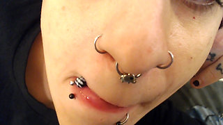 6 Piercings Time to Play Closeup