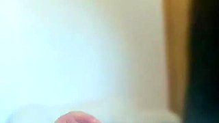 Mature GILF Handles Her Lovers Cock Making Cock Drip with Cum