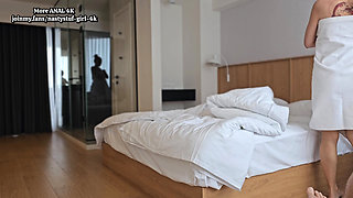 Yakuza Woman's Morning Anal Ritual