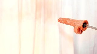 Stacked brunette goes solo toys and masturbation