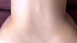 Big tits shaking and jerking off a big dick