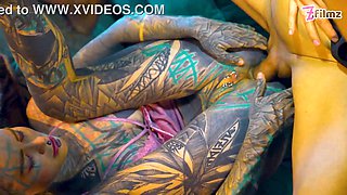 BWC Security Caught A Tattooed Girl Her Pussy So Good so He Fuck Her ANAL