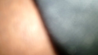 Playing with my pussy in front of stepdad