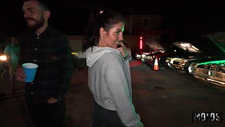 Theodora Day's Car Meet Turns Into Wild Heat