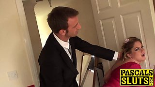 Girlfriends daughter Leah Lixx gets her tight ass pounded