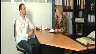 Busty Brunette with Big Tits Gets a Sloppy Blowjob From Guy with Huge Cock