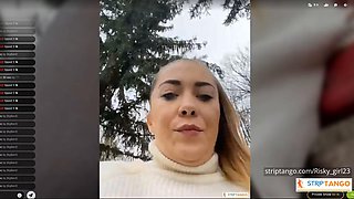 Big Tits Beauty Delivers Sizzling Solo Tease with Feet and Naughty Foot Fetish Play