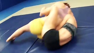 Wrestling girls Czech