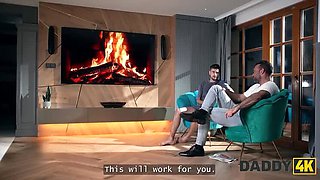 Daddy4K: Hot Teen Olivia Zlota Fucks Mature Larry Steel - Natural Tits, Shaved Pussy, HD 1080p