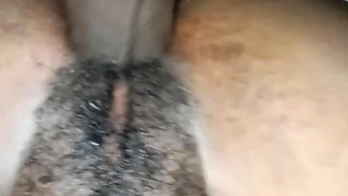 Pink clit pussy meets a giant black cock