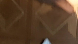 I Heard My Stepmom Moaning While Masturbating in the Toilet and Started Watching Her