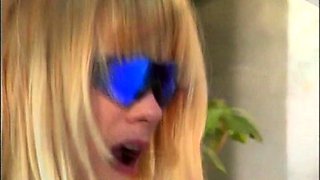 Blonde Laura Crystal with big boobs