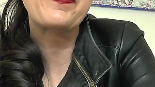 Sniff Slave Geraldine's Panties and Masturbate! Lady Victoria Valente