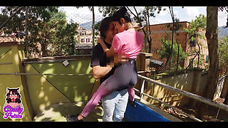 Training Outside I Know a Tall Guy Who Wanted to Teach Me Cardio and I Accepted