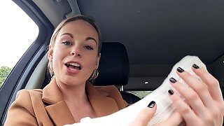 Hawt Blonde milf in foot Fetish tube scene
