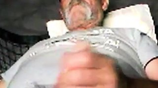 Mature Daddy Cums Hard