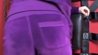 Velour suit tease